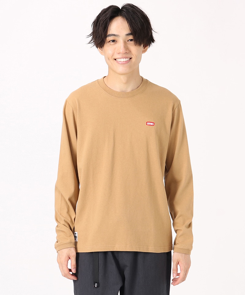 Booby Logo Brushed L/S T-Shirt/ブービーロゴブラッシュドロングスリーブTシャツ(ロンT/ロングTシャツ)(M ...