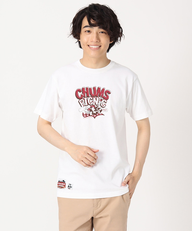 CHUMS PICNIC 2022 T-Shirt(【限定】チャムスピクニック2022Tシャツ(トップス/Tシャツ))