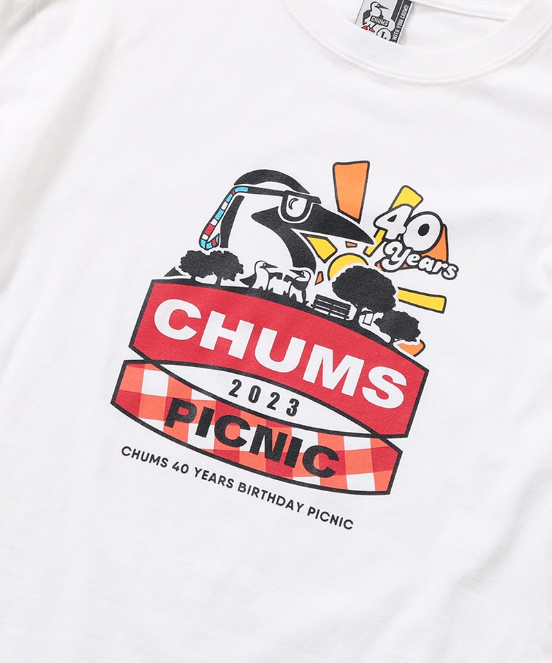 CHUMS PICNIC 2023 L/S T-Shirt(【限定】チャムスピクニック2023ロングスリーブTシャツ(トップス/Tシャツ))