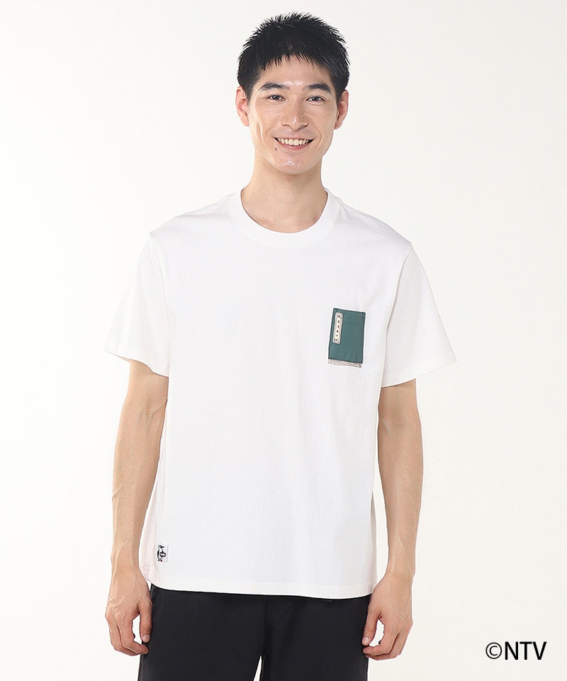 限定】CHUMS x 葛飾北斎 漫画 Pocket T-Shirt/【限定】CHUMS x