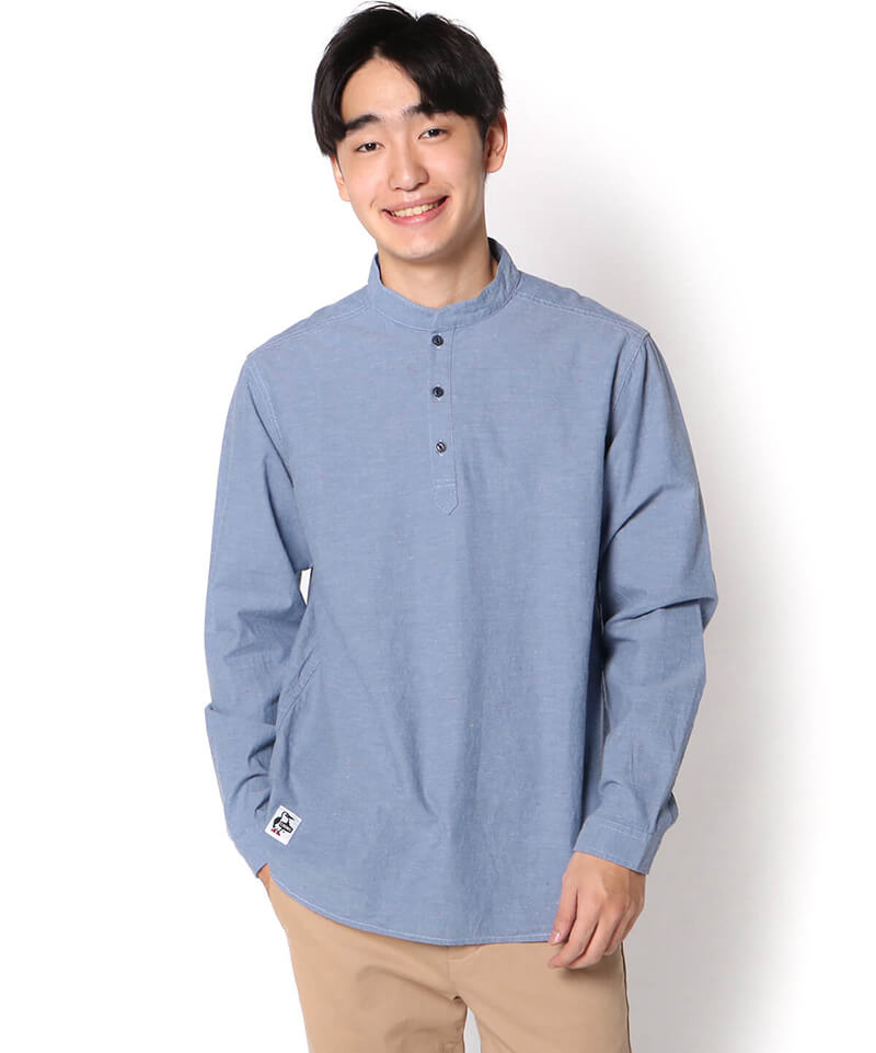 Hurricane Shirt ハリケーンシャツ トップス シャツ M Navy White トップス Chums チャムス アウトドアファッション公式通販 Hurricane Shirt ハリケーンシャツ トップス シャツ M Navy White トップス Chums チャムス アウトドアファッション公式通販