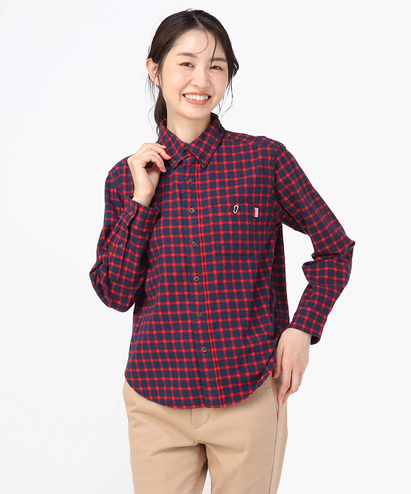Nel Shirts ネルシャツ シャツ トップス M Brown トップス Chums チャムス アウトドアファッション公式通販 Nel Shirts ネルシャツ シャツ トップス M Brown トップス Chums チャムス アウトドアファッション公式通販