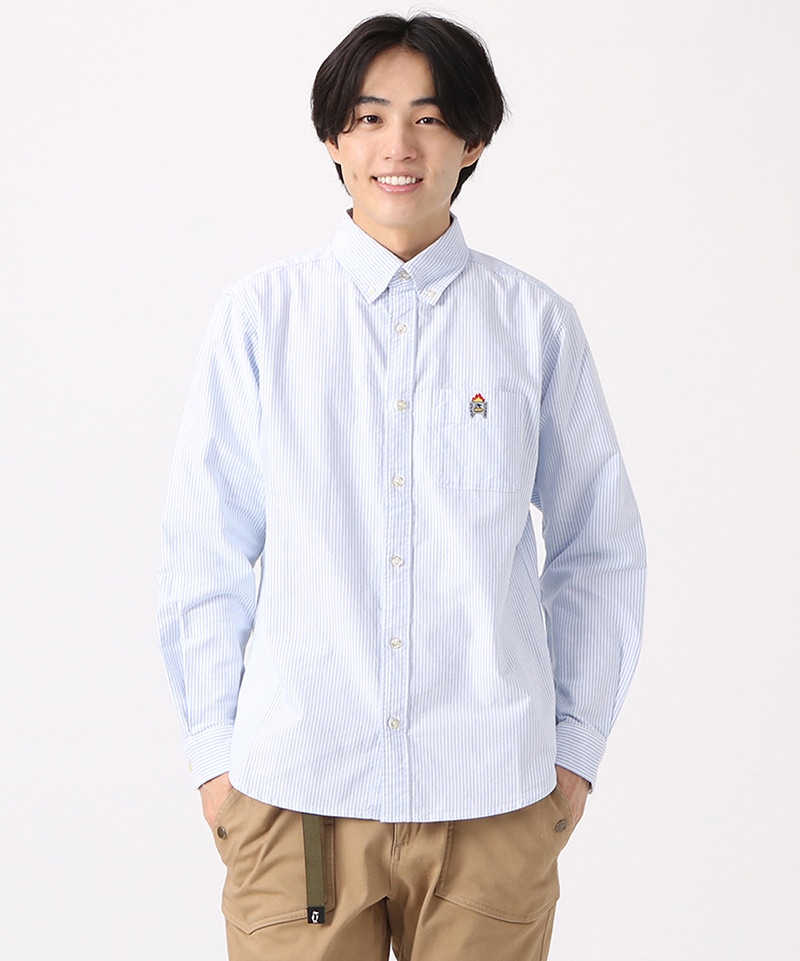 CHUMS OX L/S Shirt/チャムスオックスロングスリーブシャツ(シャツ 