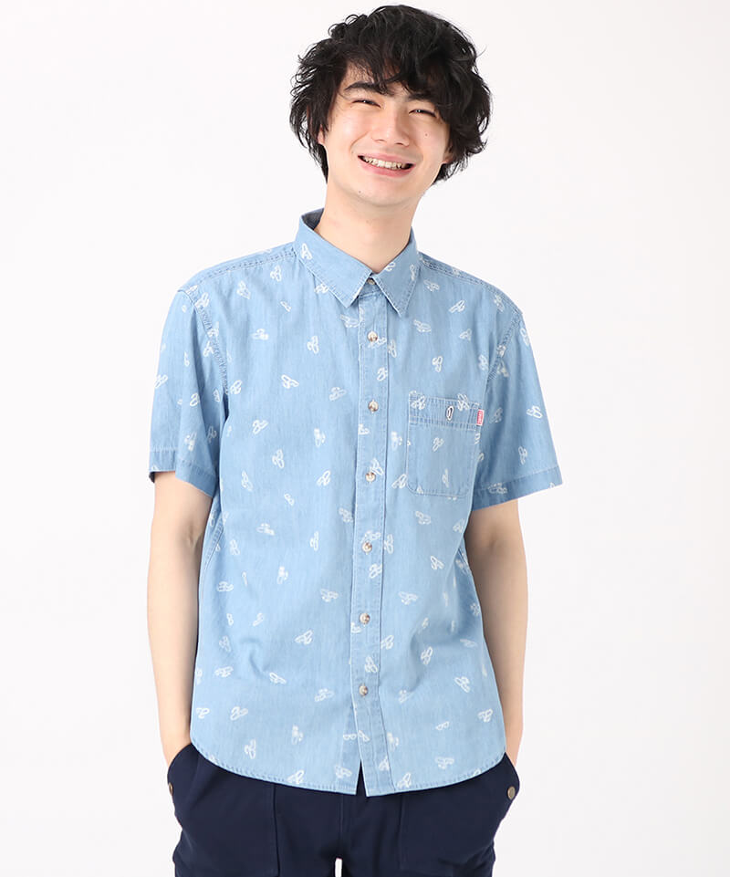 Glasses S/S Shirt/グラシーズショートスリーブシャツ(シャツ/半袖