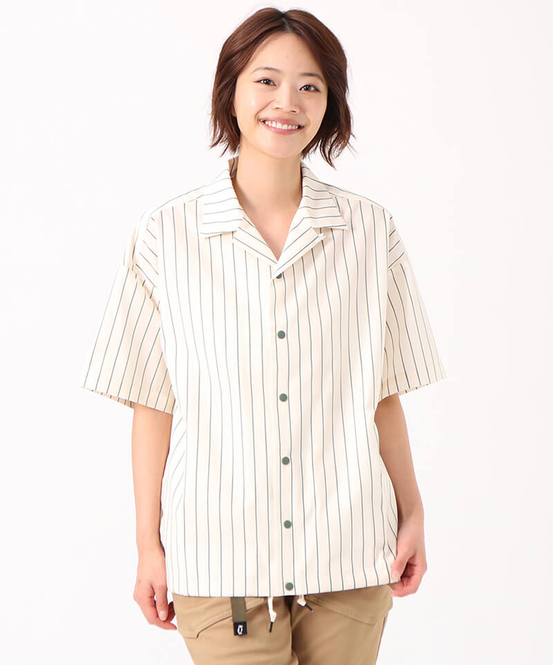 Oversized S/S Work Shirt(オーバーサイズドショートスリーブワークシャツ(シャツ/半袖シャツ))