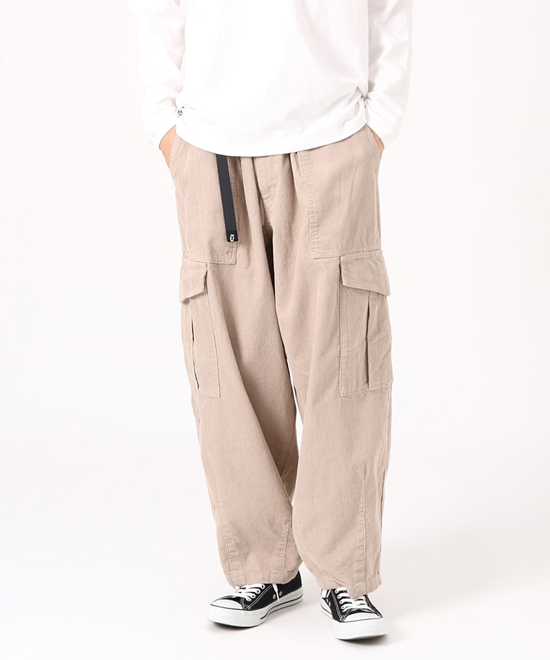 Corduroy Balloon Cargo Pants/コーデュロイバルーンカーゴパンツ