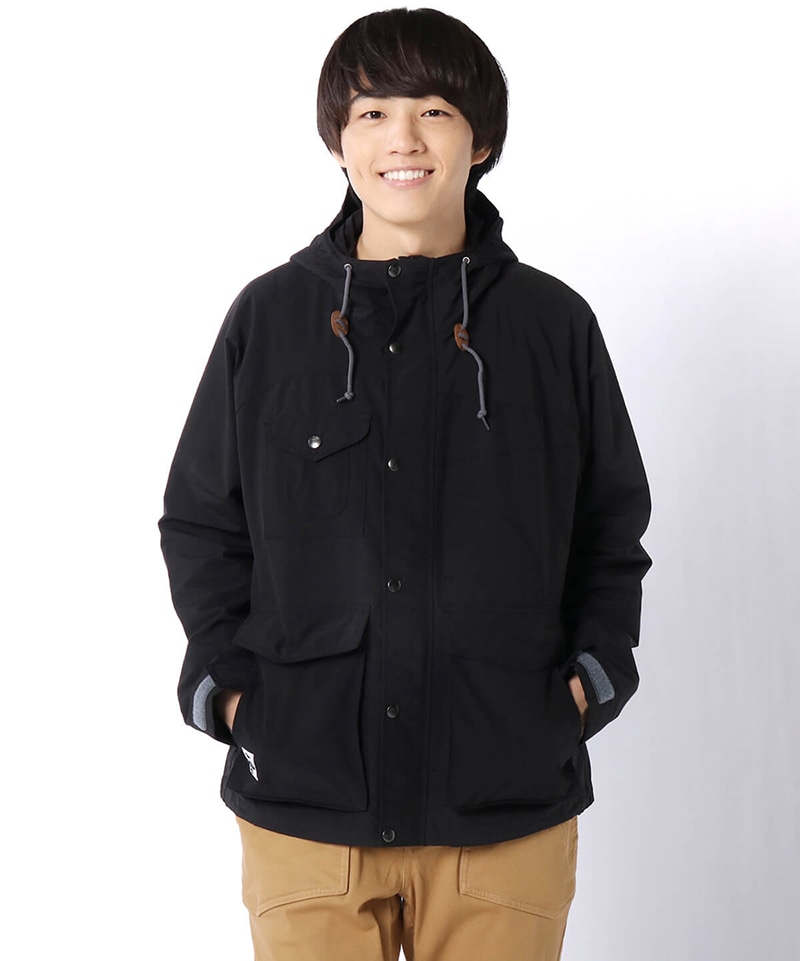 Camping Parka キャンピングパーカー マウンテンパーカー アウター M Black2 ジャケット アウター Chums チャムス アウトドアファッション公式通販