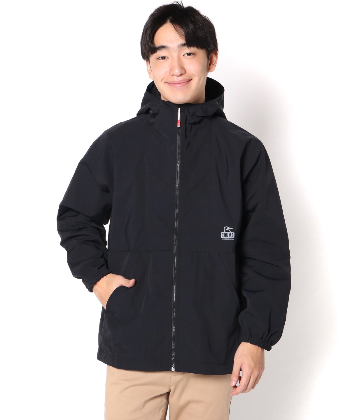 Camp Field Hoodie キャンプフィールドフーディ ジャケット アウター M Blue White ジャケット アウター Chums チャムス アウトドアファッション公式通販