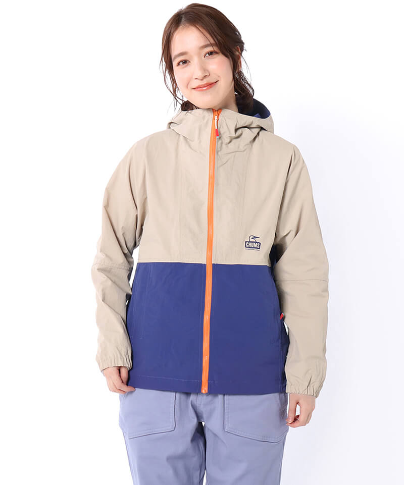 Camp Field Hoodie/キャンプフィールドフーディ(ナイロンジャケット｜アウター)(M Sky/Pink): ジャケット ｜アウター|CHUMS(チャムス)|アウトドアファッション公式通販