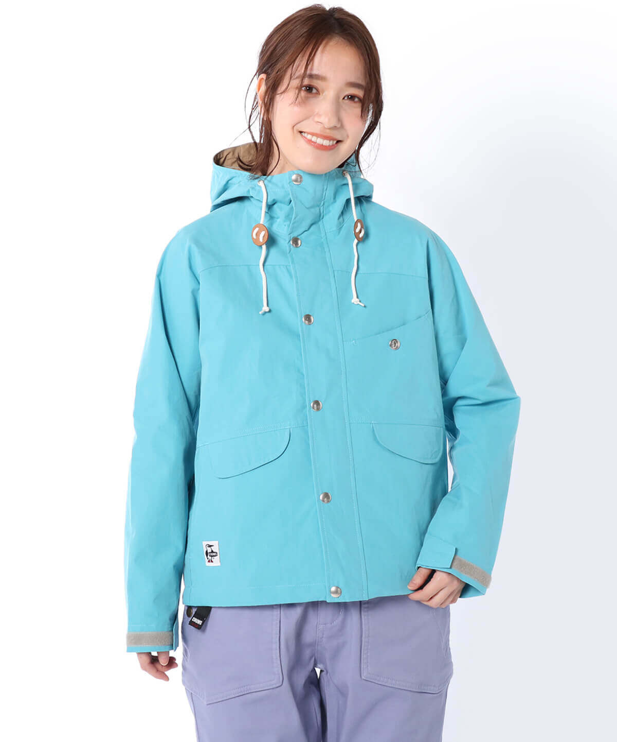 Camping Parka Light/キャンピングパーカーライト(マウンテンパーカー｜アウター)(M Sky): ジャケット｜アウター |CHUMS(チャムス)|アウトドアファッション公式通販