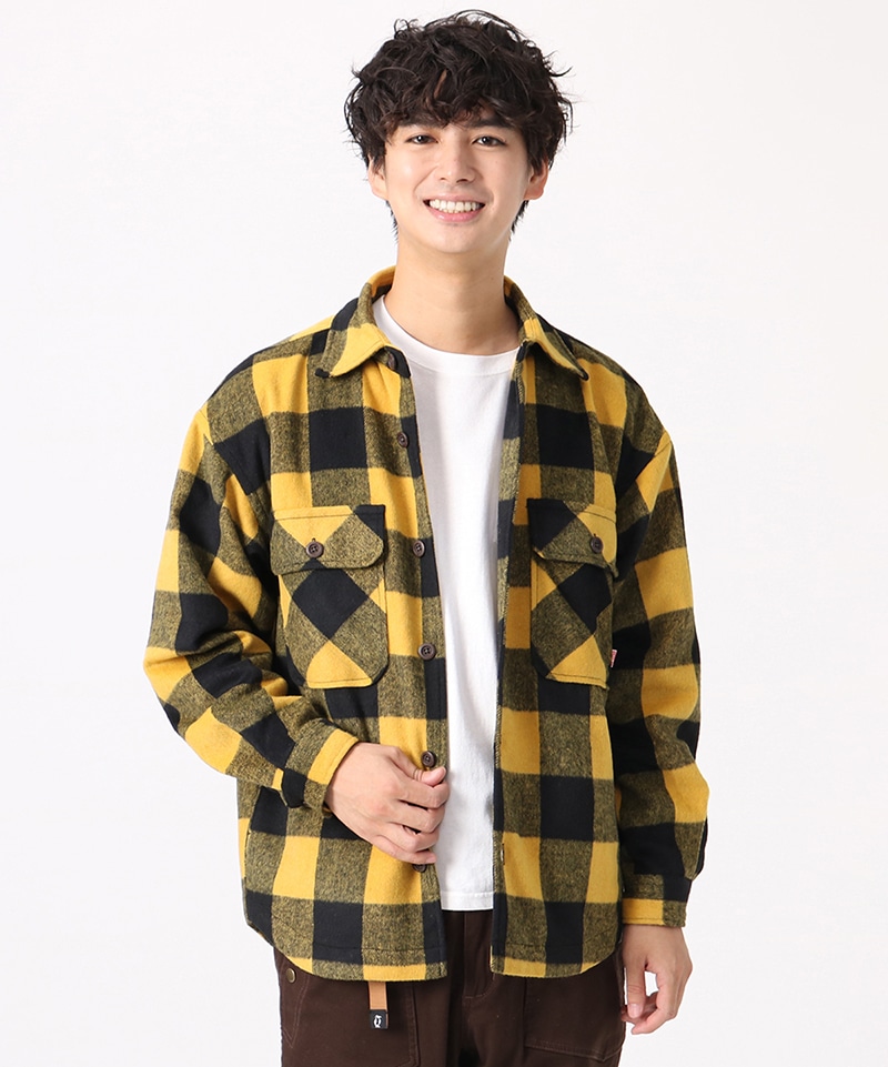 Shaggy Check CPO Jacket/シャギーチェックCPOジャケット(ジャケット ...