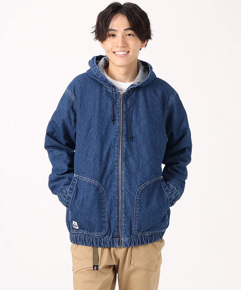 Beaver Padded Hoodie/ビーバーパデッドフーディー(デニムジャケット ...