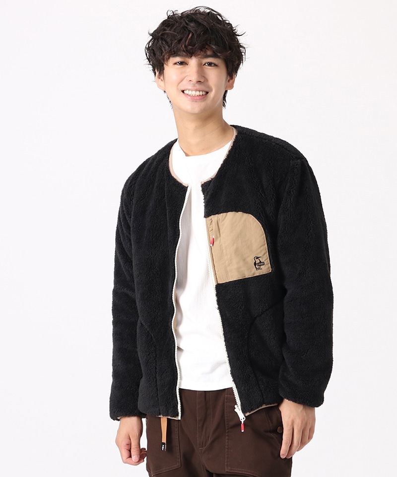 Elmo Fleece Reversible Blouson/エルモフリースリバーシブルブルゾン ...