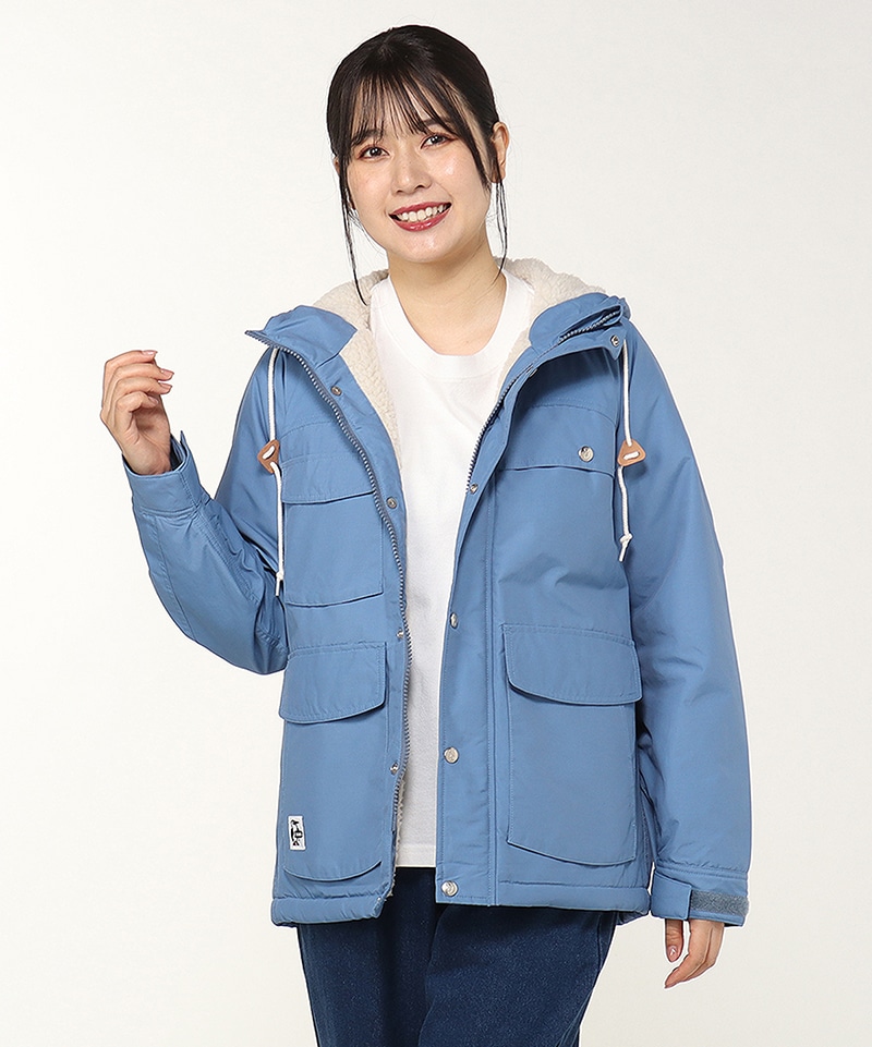 Camping Boa Parka/キャンピングボアパーカー(マウンテンパーカー)(M Black): アウター｜ジャケットCHUMS(チャムス )|アウトドアファッション公式通販