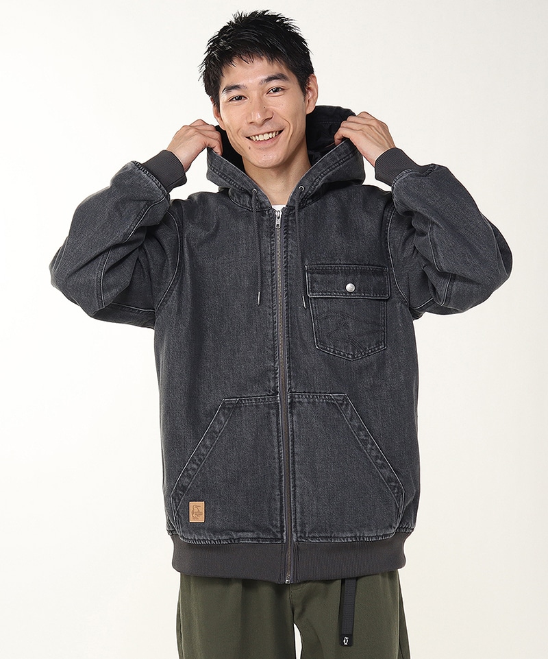Warm Denim Parka(ウォームデニムパーカー(デニムジャケット|アウター))