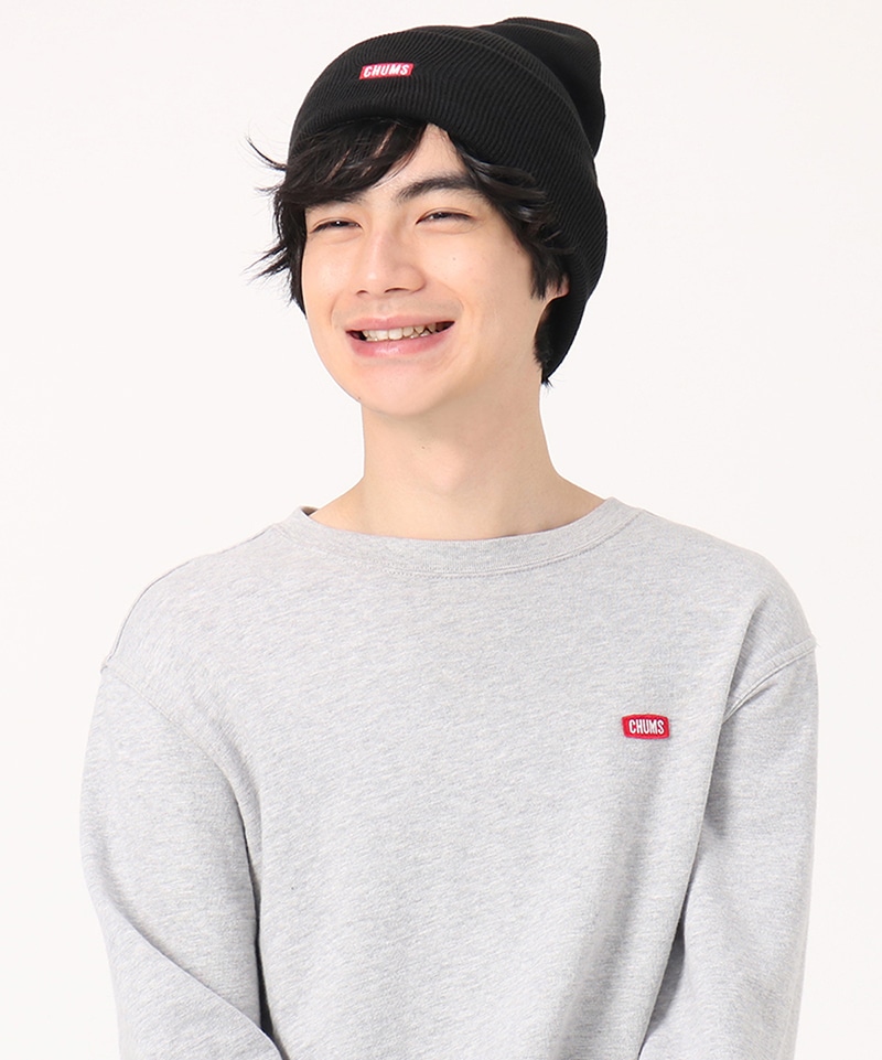 Knit Cap CHUMS Logo/ニットキャップチャムスロゴ(帽子/ニット帽) 販売販売 ニット帽子 ニットキャップ/ビーニー