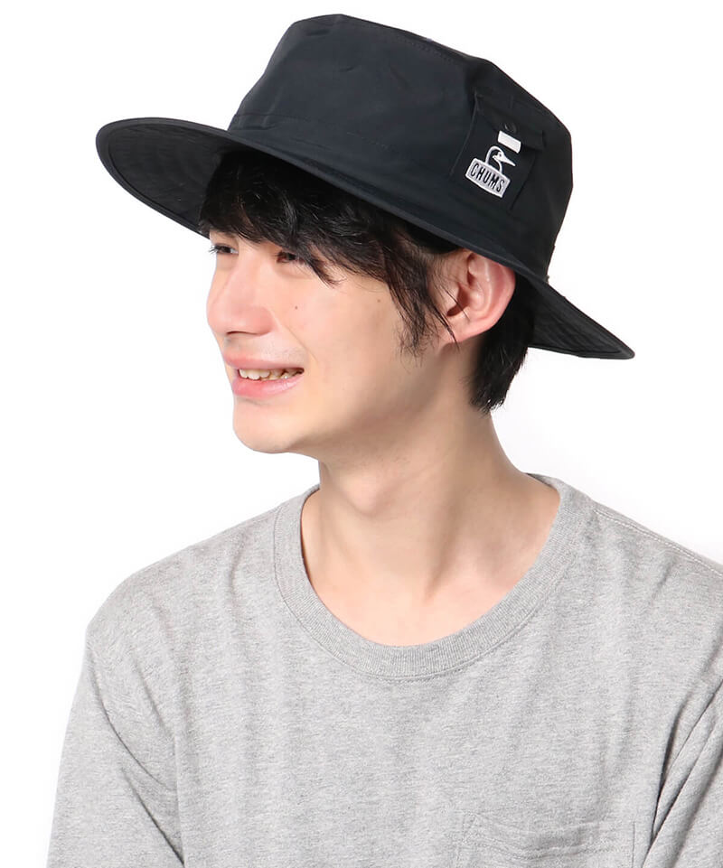 Spring Dale Gore Tex Venture Hat スプリングデールゴアテックスベンチャージェットハット 帽子 ハット Free Black 帽子 Chums チャムス アウトドアファッション公式通販