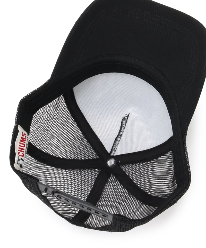 Chums Mesh Cap チャムスメッシュキャップ 帽子 キャップ Free Black 帽子 Chums チャムス アウトドアファッション公式通販