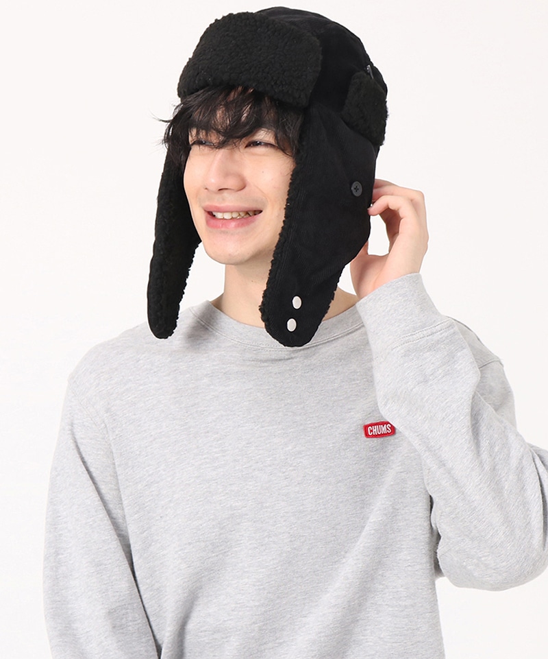 Corduroy Flight Cap コーデュロイフライトキャップ 帽子 キャップ Free Beige 帽子 Chums チャムス アウトドアファッション公式通販 Corduroy Flight Cap コーデュロイフライトキャップ 帽子 キャップ Free Beige 帽子 Chums チャムス アウトドアファッション公式通販