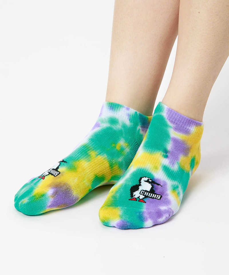 Tie Dye Ankle Socks タイダイアンクルソックス ソックス 靴下 M Sunset フットウェア Chums チャムス アウトドアファッション公式通販