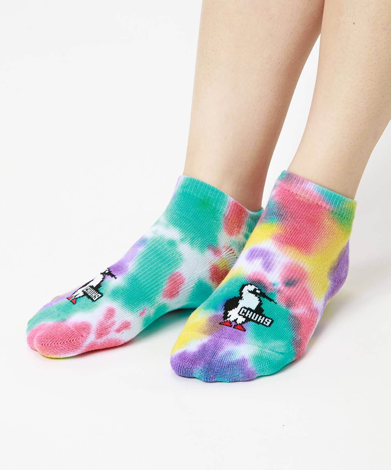 Tie Dye Ankle Socks タイダイアンクルソックス ソックス 靴下 M Sunset フットウェア Chums チャムス アウトドアファッション公式通販