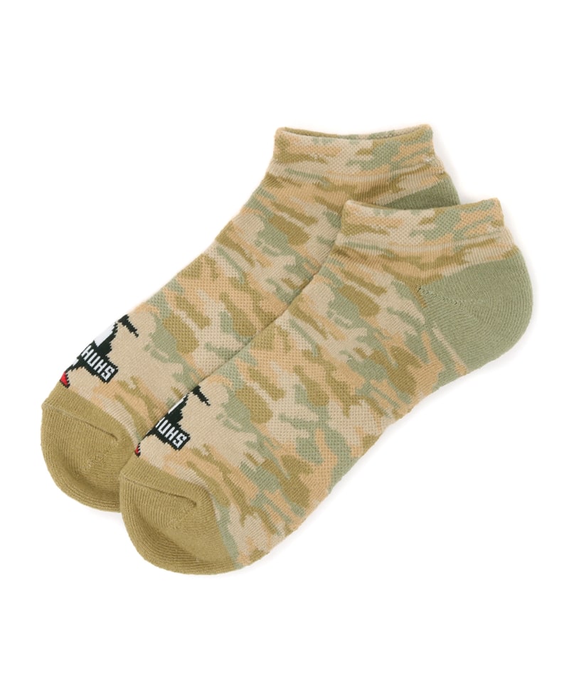 3P Booby Camo Ankle Socks(3Pブービーカモアンクルソックス（ソックス/靴下）)