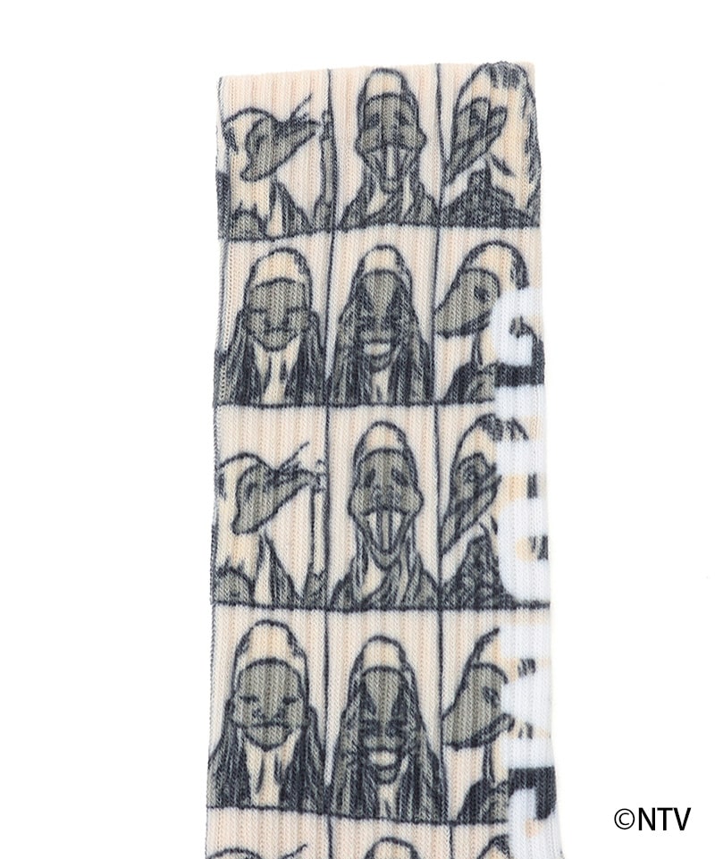 【限定】CHUMS x 葛飾北斎 漫画 Socks(【限定】CHUMS x 葛飾北斎 漫画ソックス(ソックス/靴下))