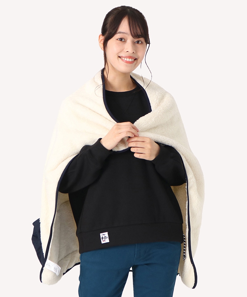 Elmo Fleece Packable Blanket(エルモフリースパッカブルブランケット(雑貨｜ウォーマー))