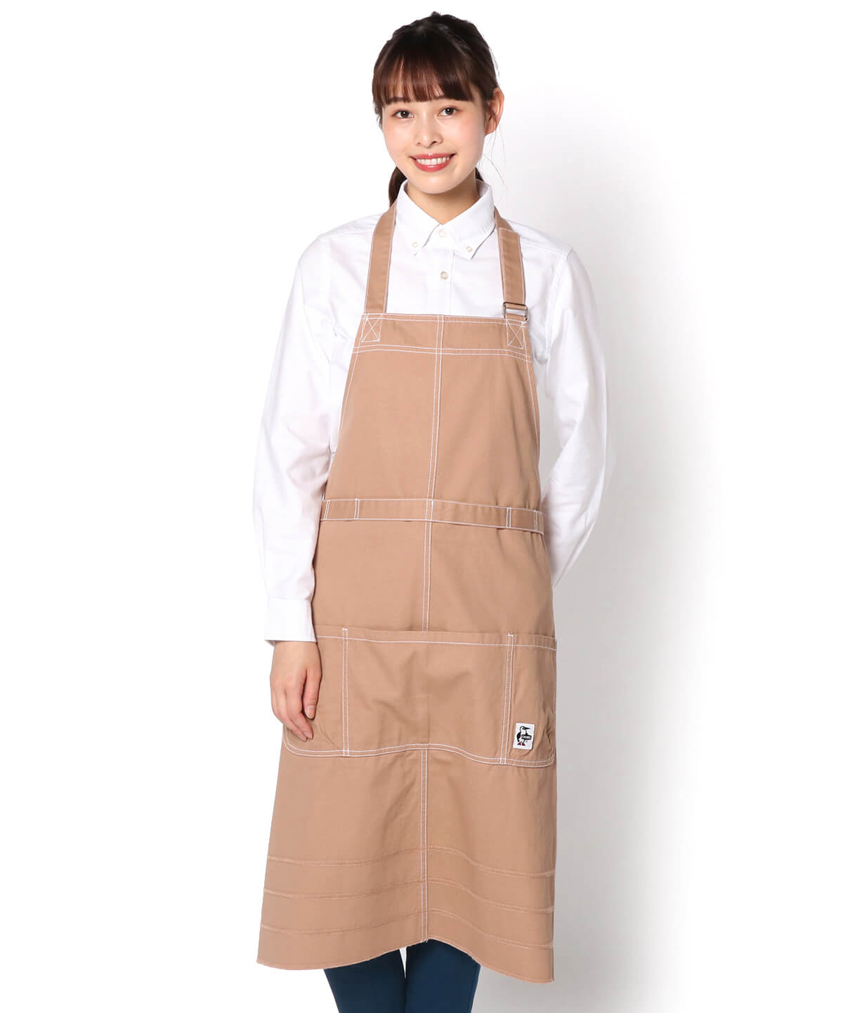 Camping Apron キャンピングエプロン エプロン 調理服 Free Indigo テーブルウェア Chums チャムス アウトドア ファッション公式通販