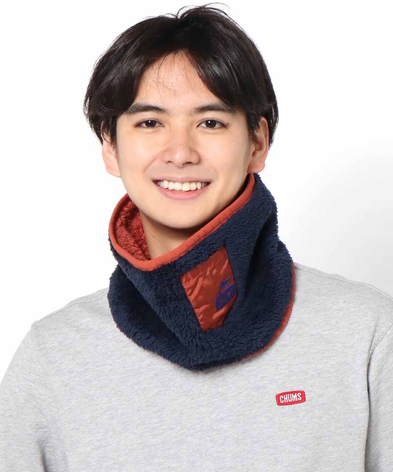 Bonding Neck Warmer ボンディングネックウォーマー マフラー ネックウォーマー Free H Gray 雑貨 小物 Chums チャムス アウトドアファッション公式通販