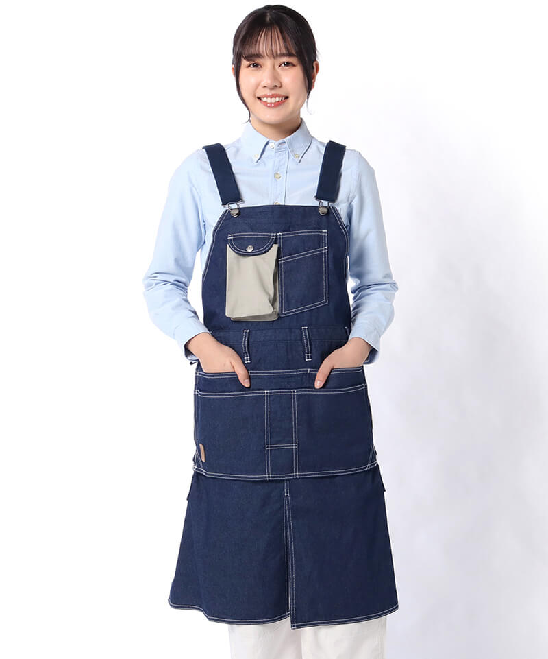 Flame Retardant Apron Light/フレイムリターダントエプロンライト(エプロン｜調理服)(Free Brown):  テーブルウェア|CHUMS(チャムス)|アウトドアファッション公式通販