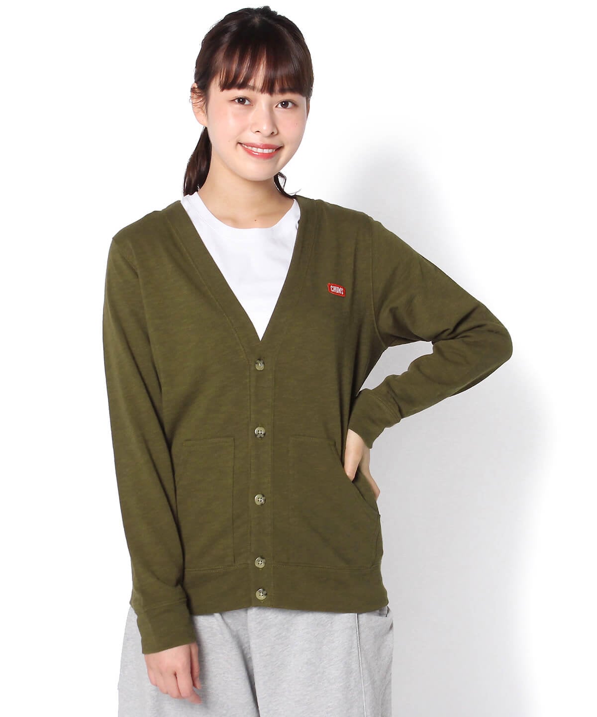 Keystone Button Cardigan キーストーンボタンカーディガン カーディガン スウェット M H Gray トップス Chums チャムス アウトドアファッション公式通販 Keystone Button Cardigan キーストーンボタンカーディガン カーディガン スウェット M H Gray トップス Chums チャムス アウトドアファッション公式通販