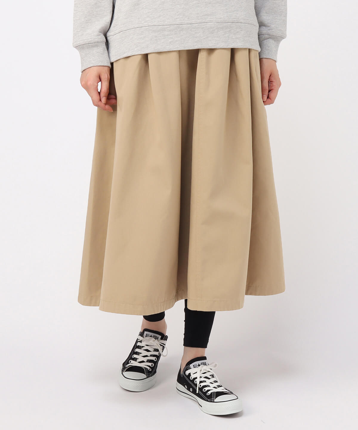 Two Tuck Wide Skirt TC(ツータックワイドスカートTC(スカート｜ボトムス))