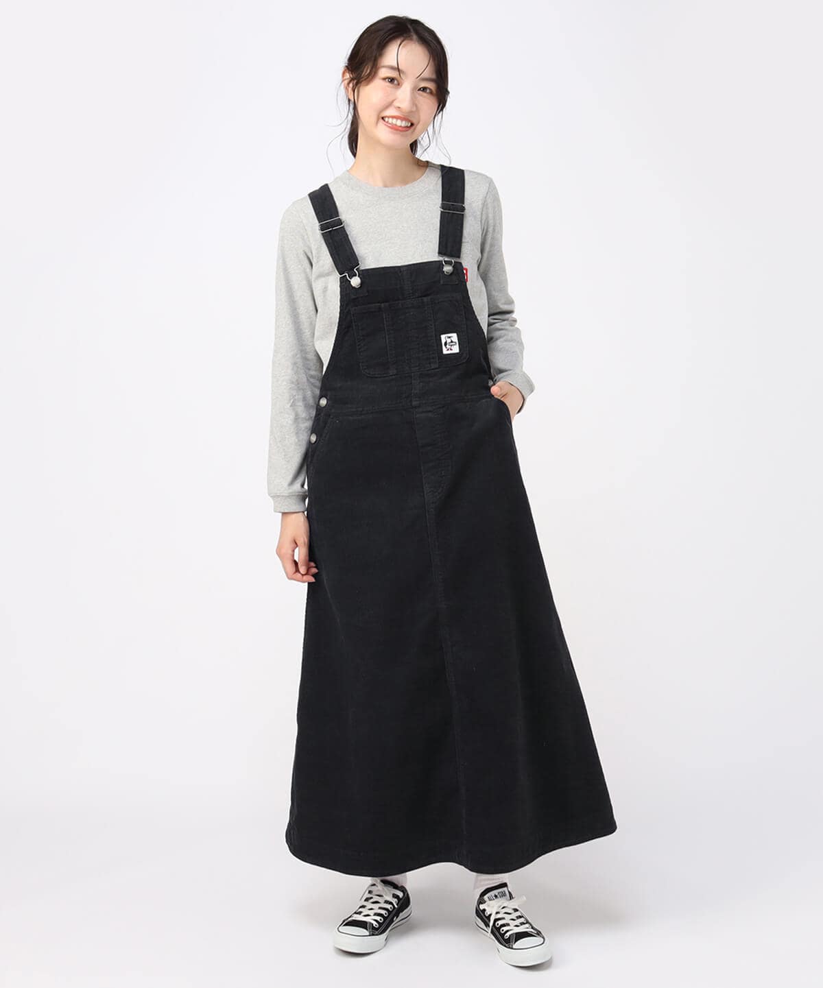 All Over The Corduroy Overall Skirt/オールオーバーザコーデュロイオーバーオールスカート(オーバーオール｜スカート)