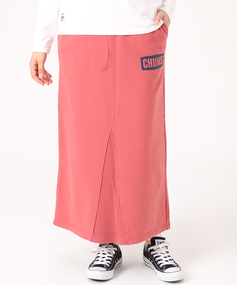 Remake Style Sweat Long Skirt(リメイクスタイルスウェットロングスカート(スカート｜ロングスカート))