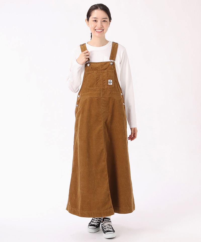 All Over The Corduroy Overall Skirt/オールオーバーザコーデュロイ ...