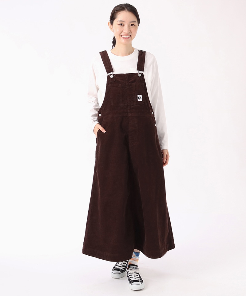 All Over The Corduroy Overall Skirt/オールオーバーザコーデュロイ