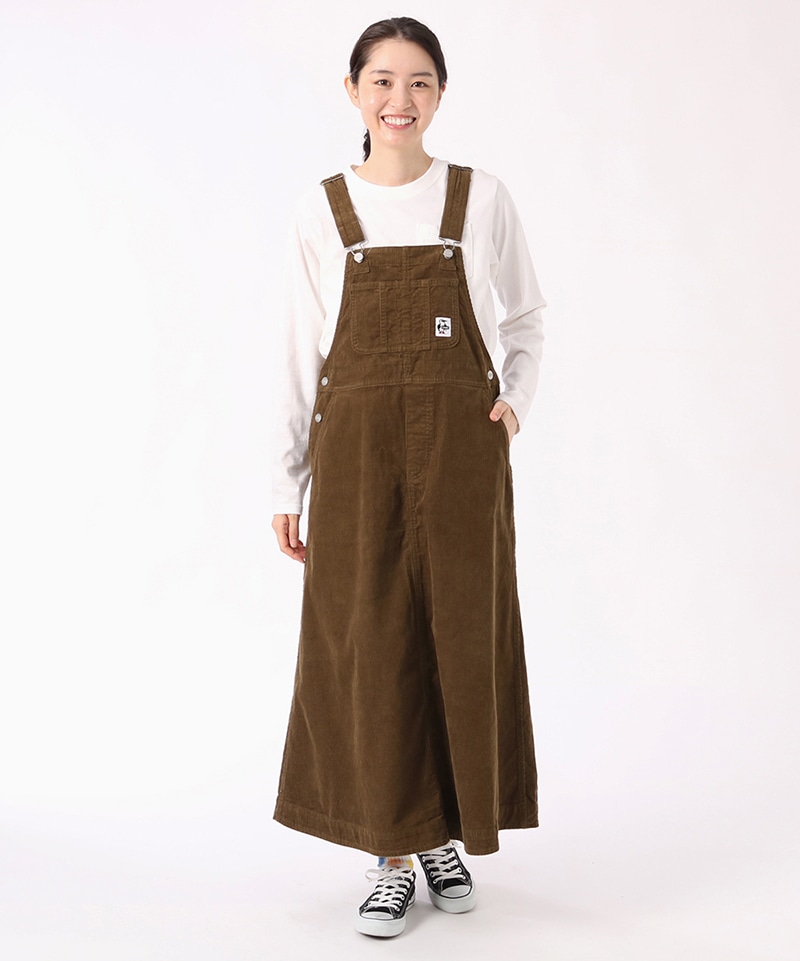 All Over The Corduroy Overall Skirt/オールオーバーザコーデュロイ ...