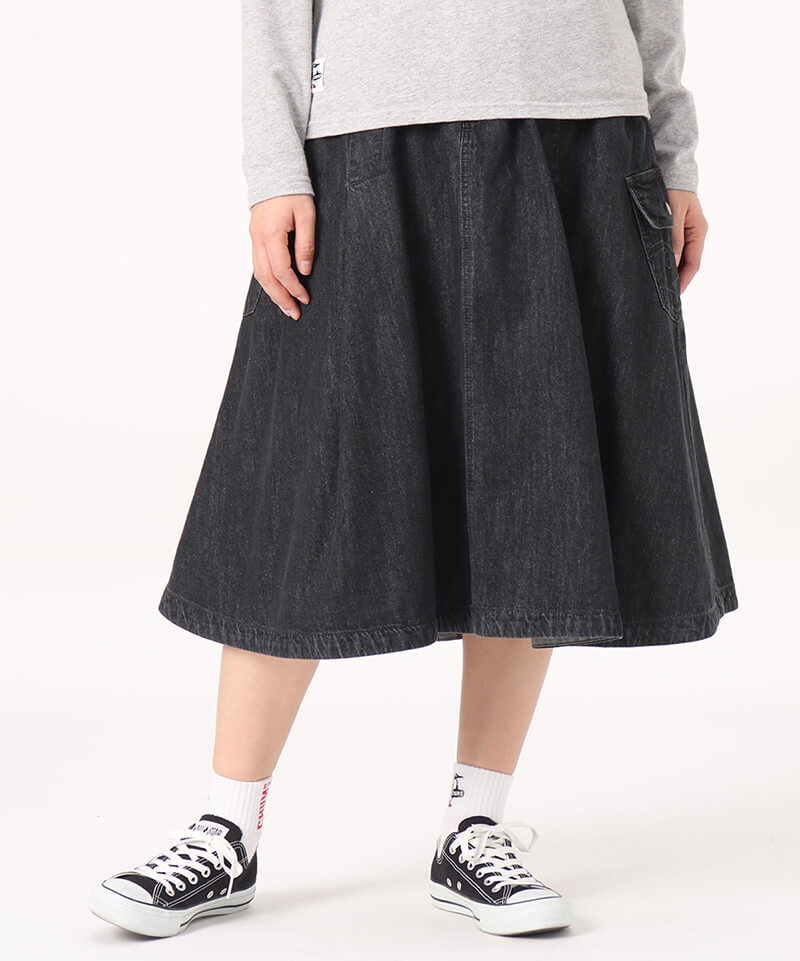 Beaver Cargo Skirt(ビーバーカーゴスカート(スカート｜デニムスカート))