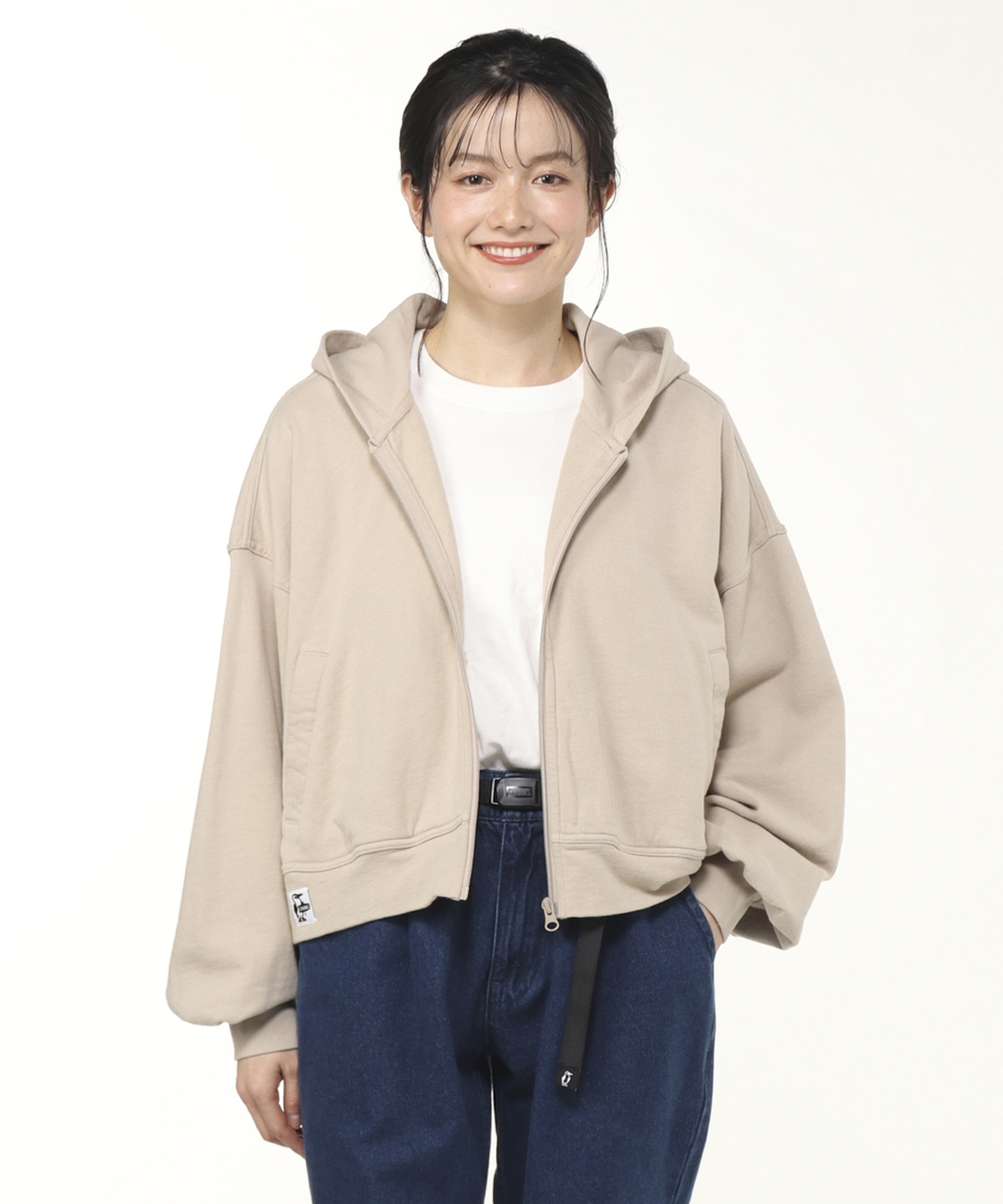 Short Length Zip Parka LP Women/ショートレングスジップパーカーループパイルウーマン(パーカー｜スウェット)(Womens  L（オーバーサイズ） Utah Sky): トップスCHUMS(チャムス)|アウトドアファッション公式通販