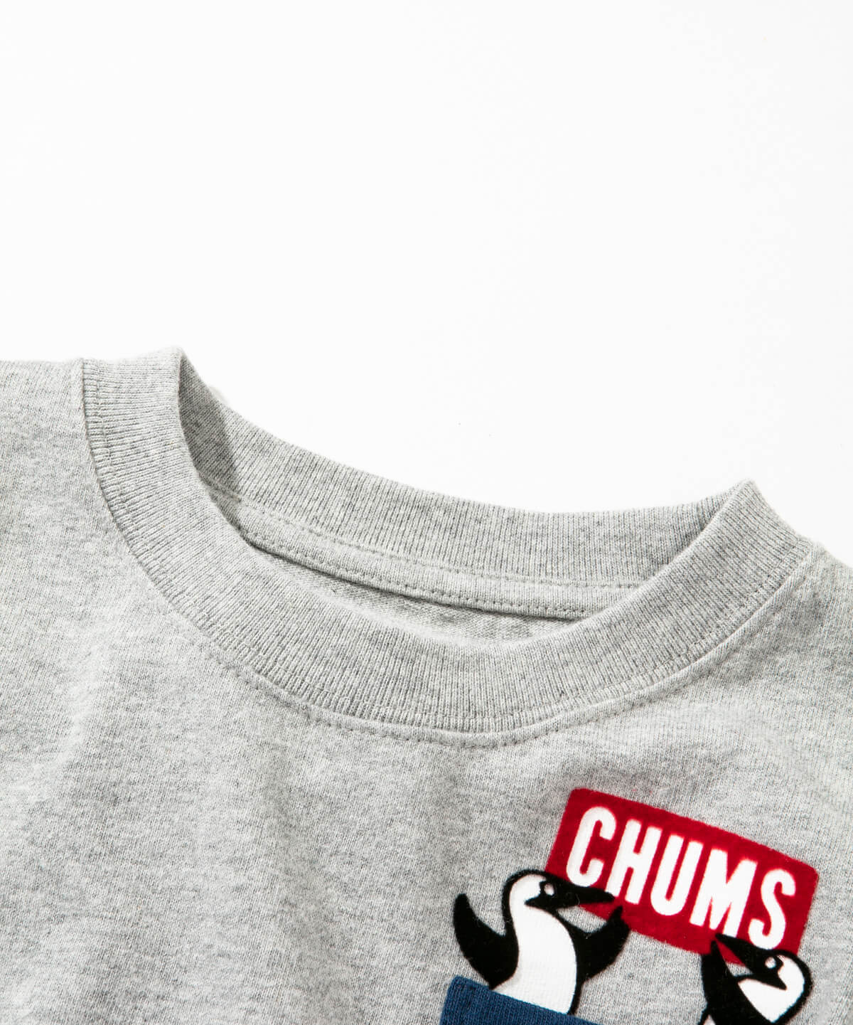 Kid S Booby Pocket L S T Shirt キッズブービーポケット長袖tシャツ キッズ トップス Kid Sm White キッズ Chums チャムス アウトドアファッション公式通販