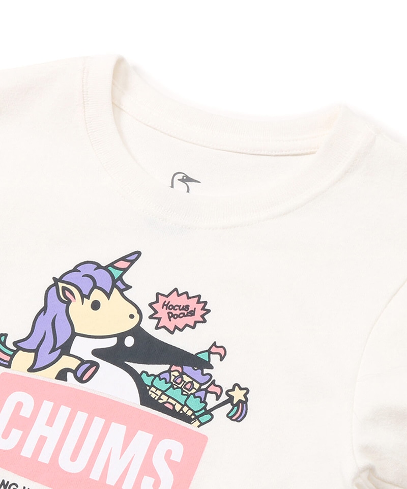 チャムスメ Unicorn Booby L/S T-Shirt(【限定】チャムスメユニコーンブービーロングスリーブTシャツ(キッズ/ロングTシャツ))