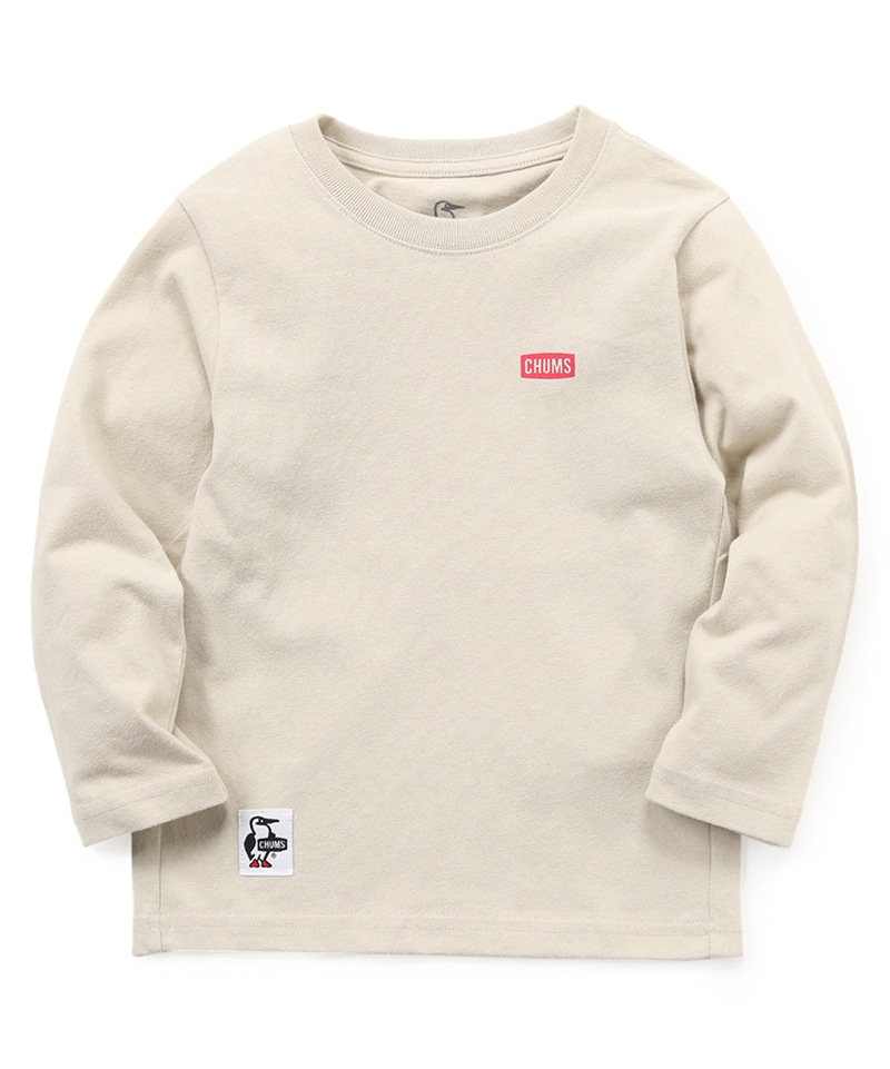 Kid's Booby Logo Brushed L/S T-Shirt/キッズブービーロゴブラッシュ ...