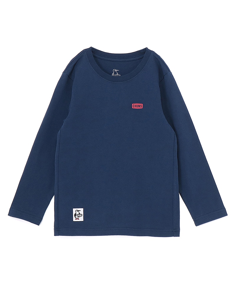 Kid's Booby Logo Brushed L/S T-Shirt/キッズブービーロゴブラッシュ