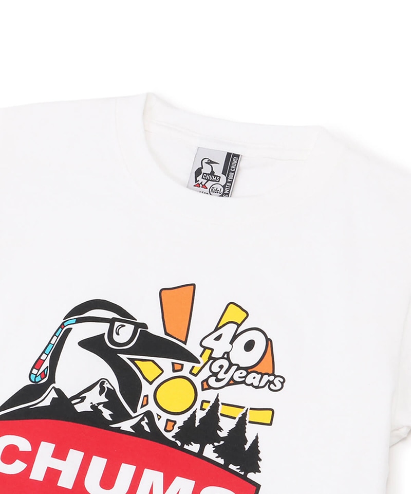Kid's CHUMS CAMP 2023 LOGO T-Shirt(【限定】キッズチャムスキャンプ2023ロゴTシャツ(トップス/Tシャツ))