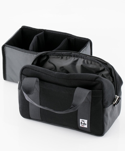 Camera Boston Sweat Nylon カメラボストンスウェットナイロン カメラバッグ サイズなし Logo Block バッグ Chums チャムス アウトドアファッション公式通販