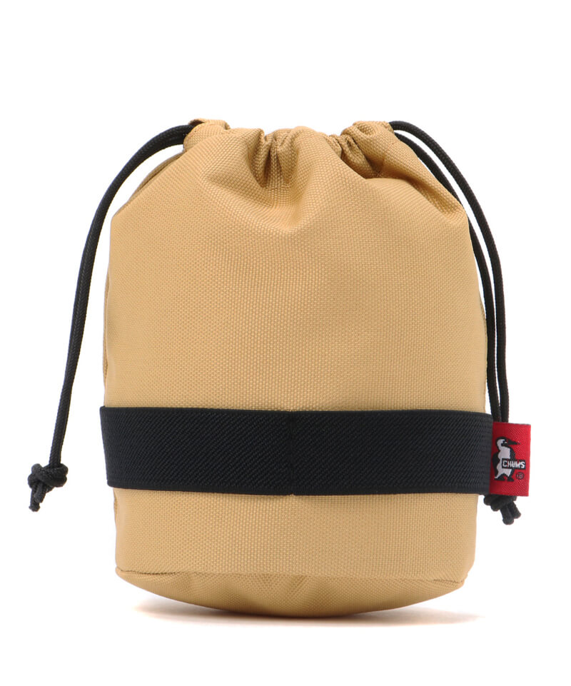 CHUMS Logo Drawstring Tool Case M/チャムスロゴドローストリングツールケースM(キャンプグッズ)