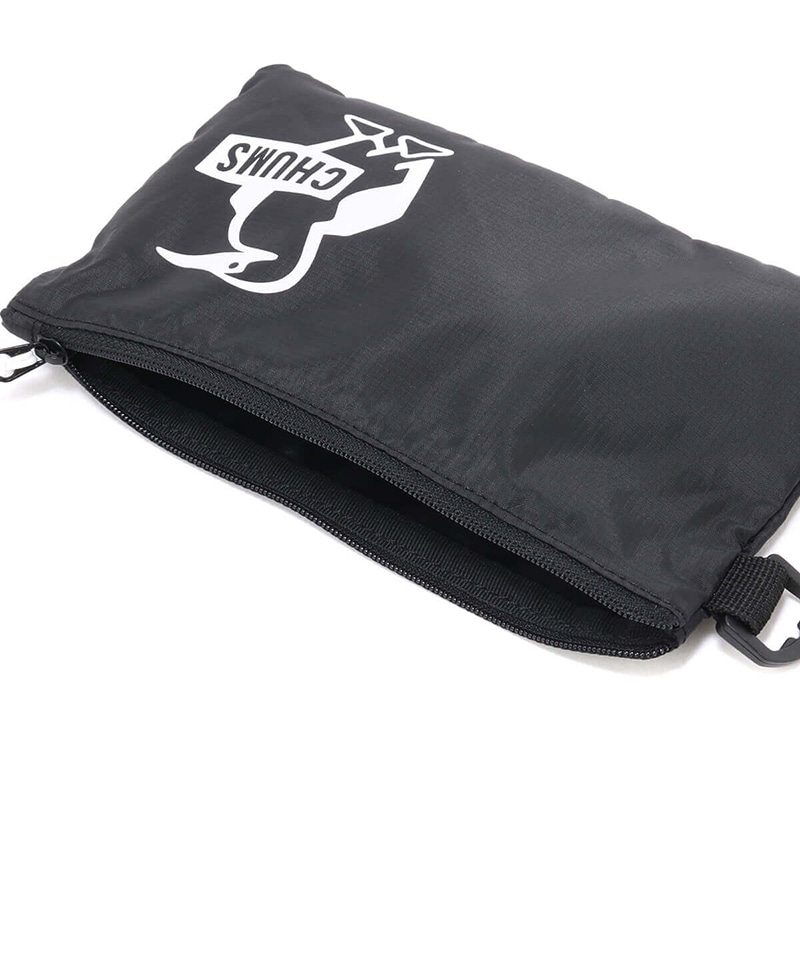 Easy-Go Flat Pouch/イージーゴーフラットポーチ(ポーチ｜ケース)(Free Black): 財布｜ポーチ｜ケース|CHUMS(チャムス )|アウトドアファッション公式通販