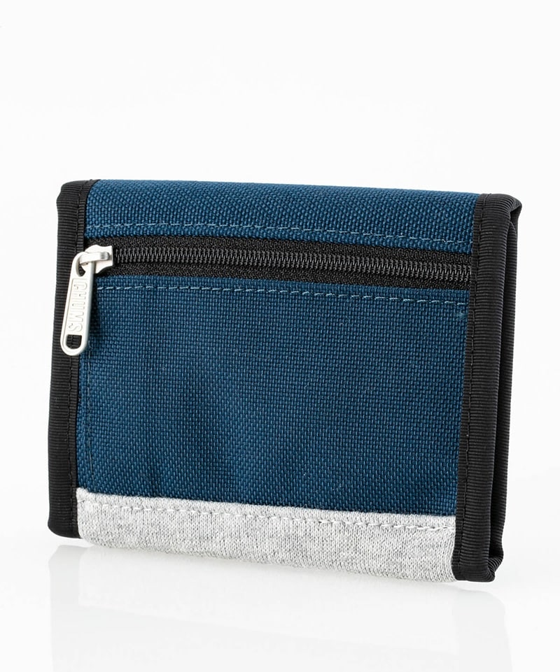 【色: ブラック/チャコール】チャムス Trifold Wallet Sweat