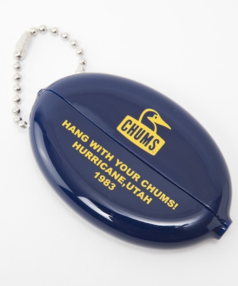 Chums Logo Quikoin With Ball Chain チャムスロゴクイコインウィズボールチェーン サイズなし Navy 財布 ポーチ ケース Chums チャムス アウトドアファッション公式通販